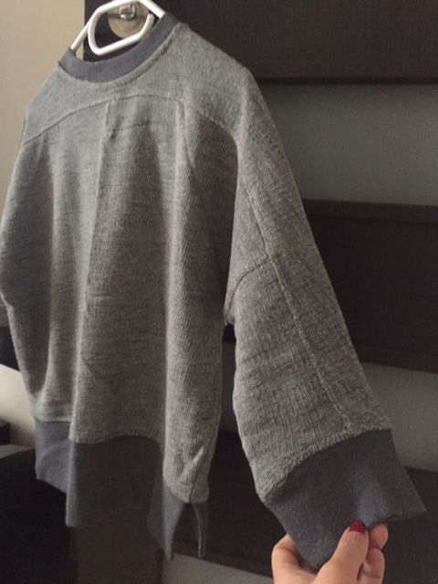 Szara bluza sweterek ZARA r. 36 S