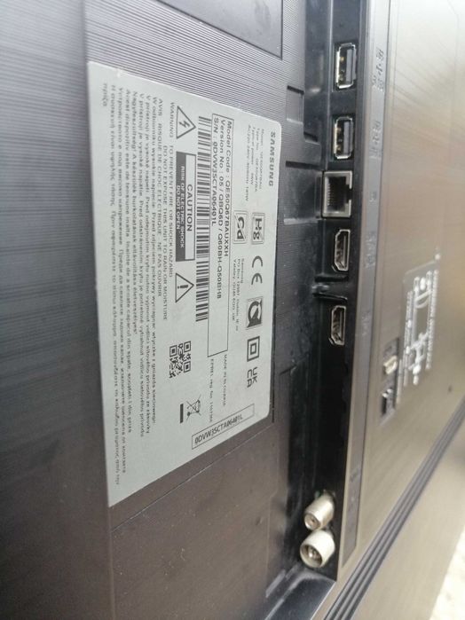 tv samsung 4K UHD qled 50 cali  QE50Q67BAU