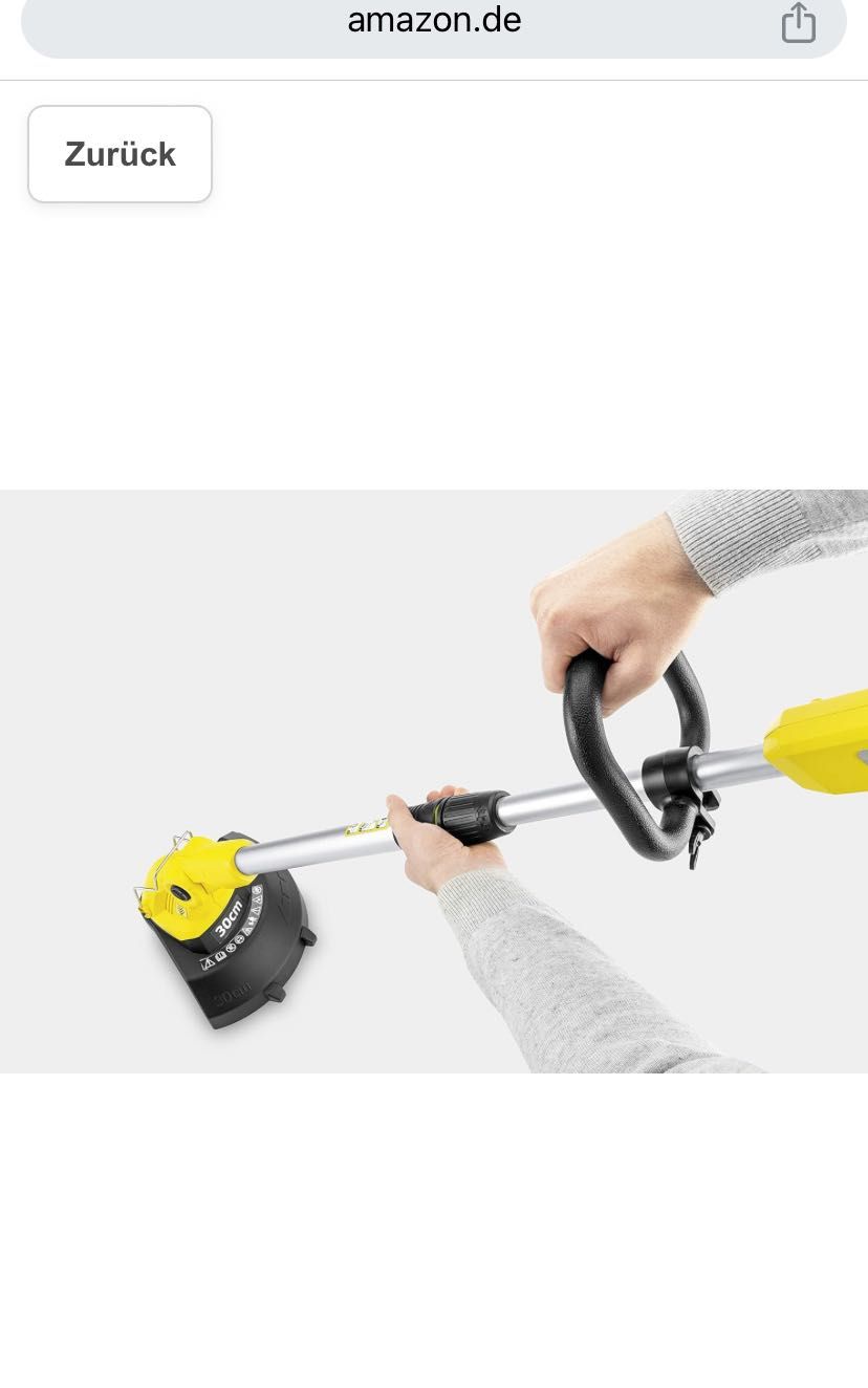 Тример Karcher LTR 18-30 18V