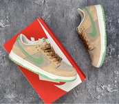Кросівки Nike SB dunk beige&green/найк данк/данки найк