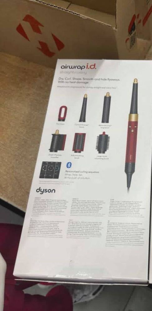Dyson Airwrap HS08 Red Velvet/Gold