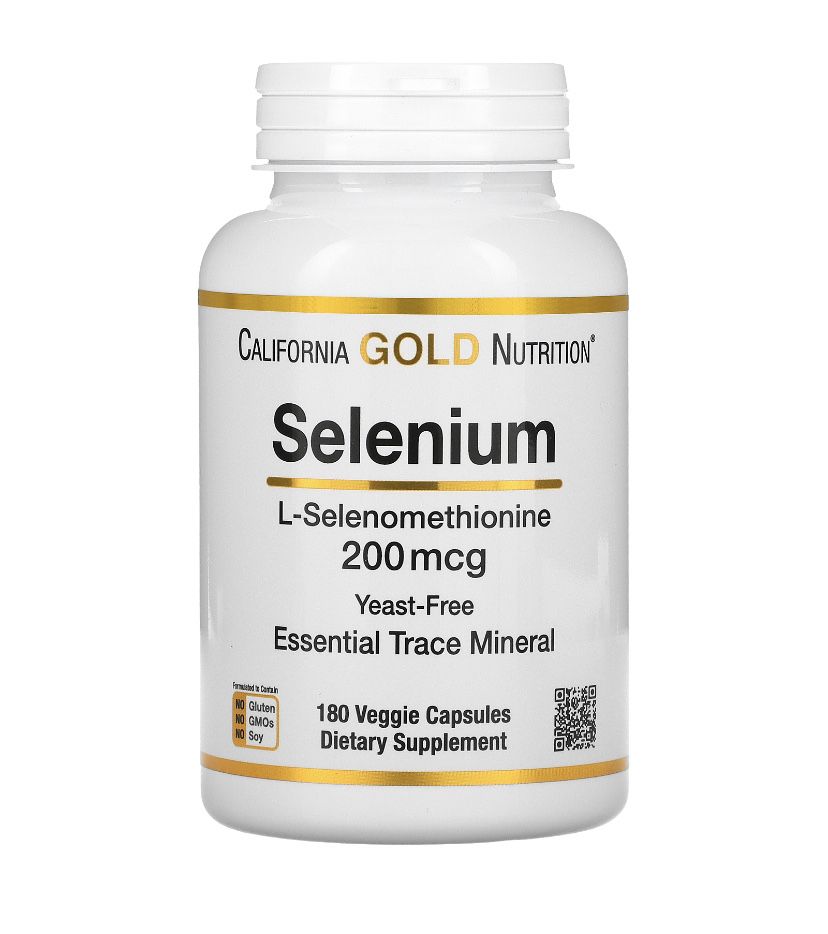 Селен, Selenium, 100 мкг, 200 мкг Now Solaray Solgar