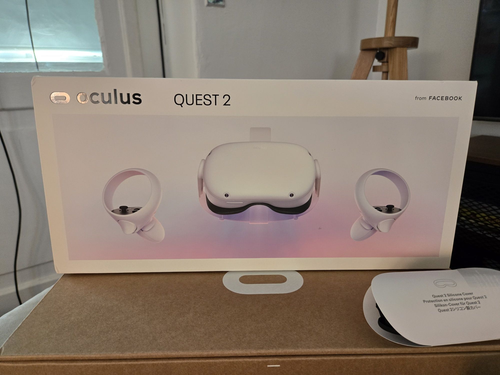 Quest 2 128gb, como novo, com proteções de comando.