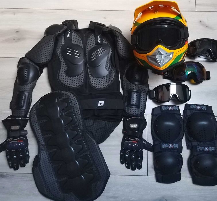 Zbroja dla dziecka kurtka prezent na cros quad buzer jazda motor