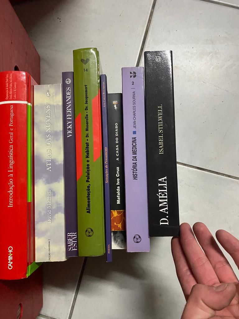 Livros várias áreas