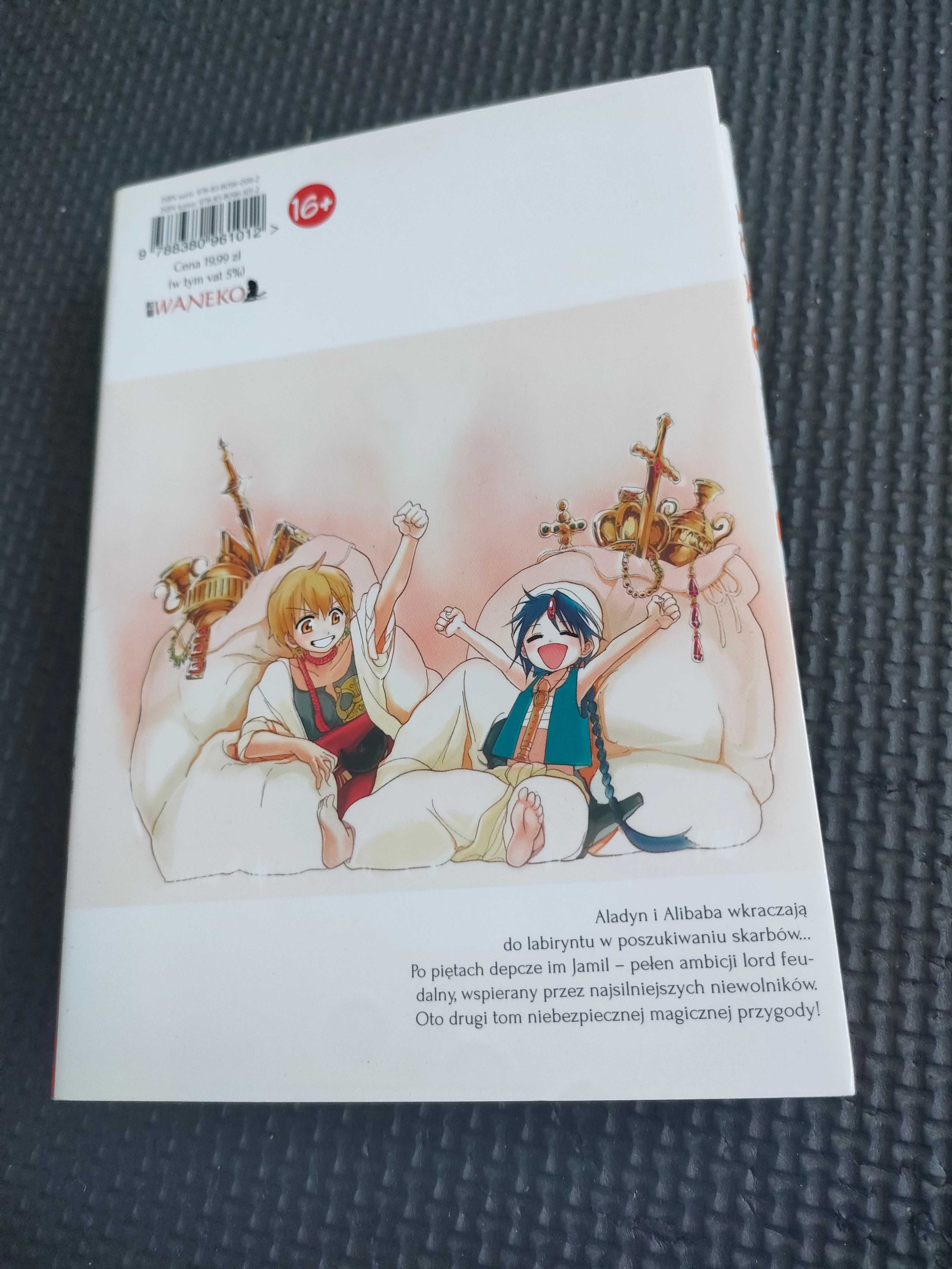 Manga ,,magi-the labyrinth of magic,, tomy od 1-3