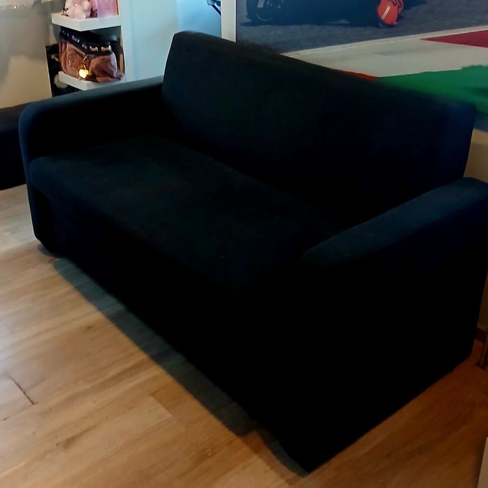 Sofa 2 osobowa funkcja spania pojemnik