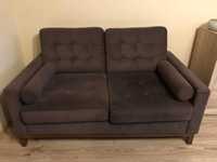 Sofa używana w kolorze brązu