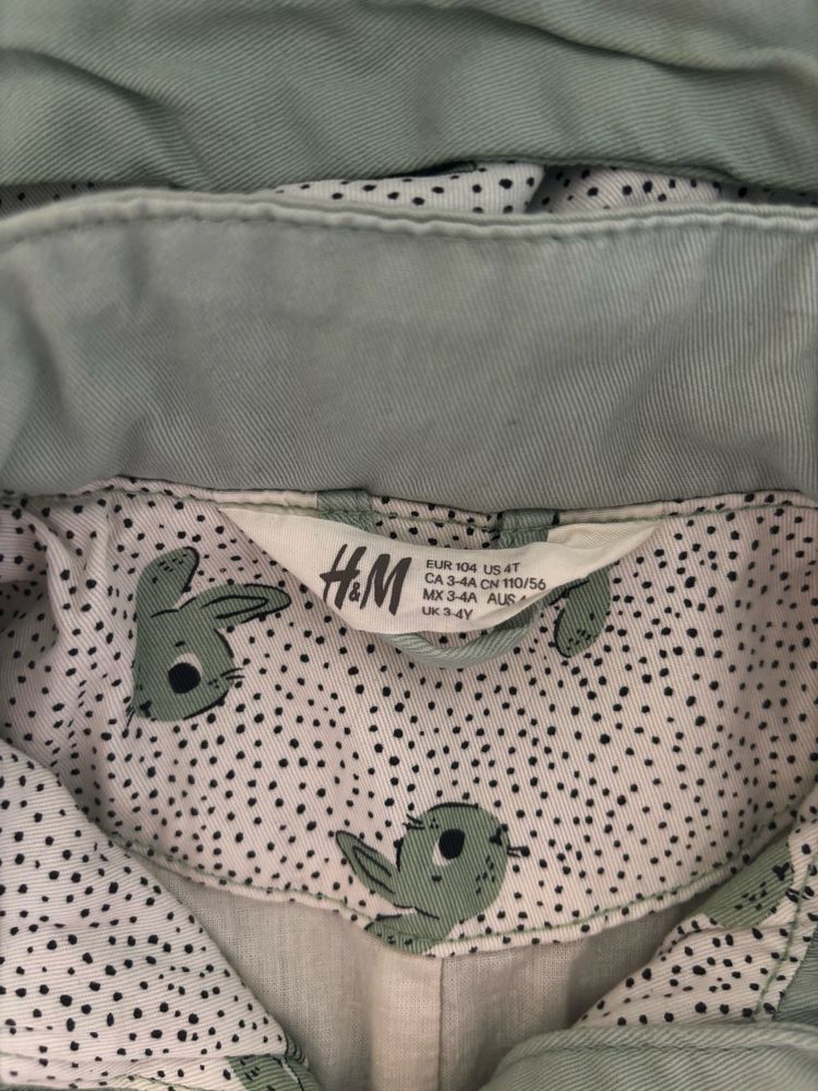 Kurtka H&M roz.104, wiosenna, wiatrówka