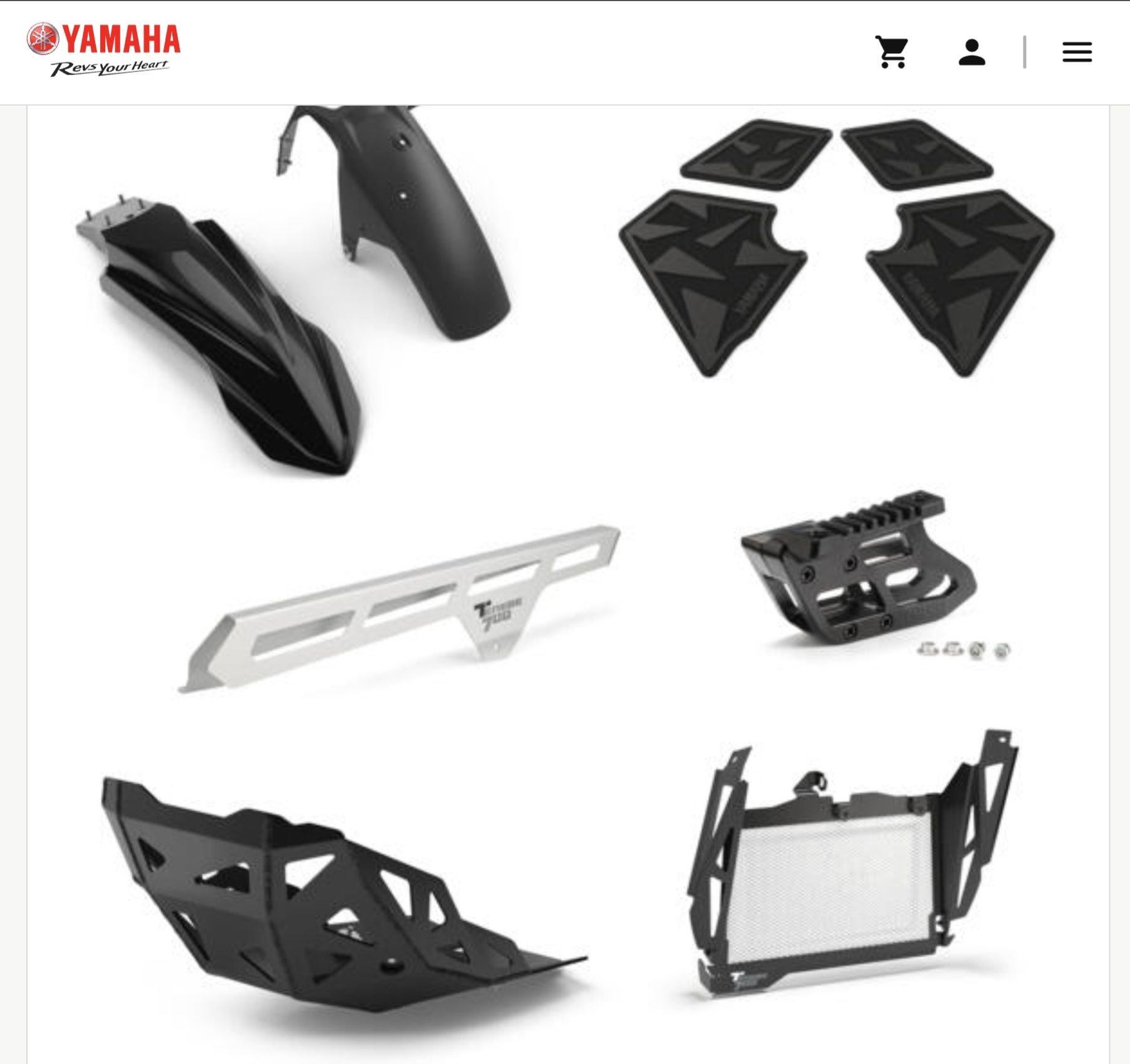 Tenere world raid pack enduro yamaha