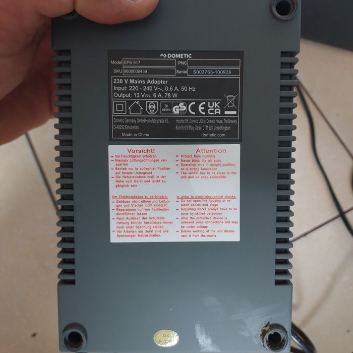 Lodowka kompresorowa Dometic cdf 36 + zasilacz