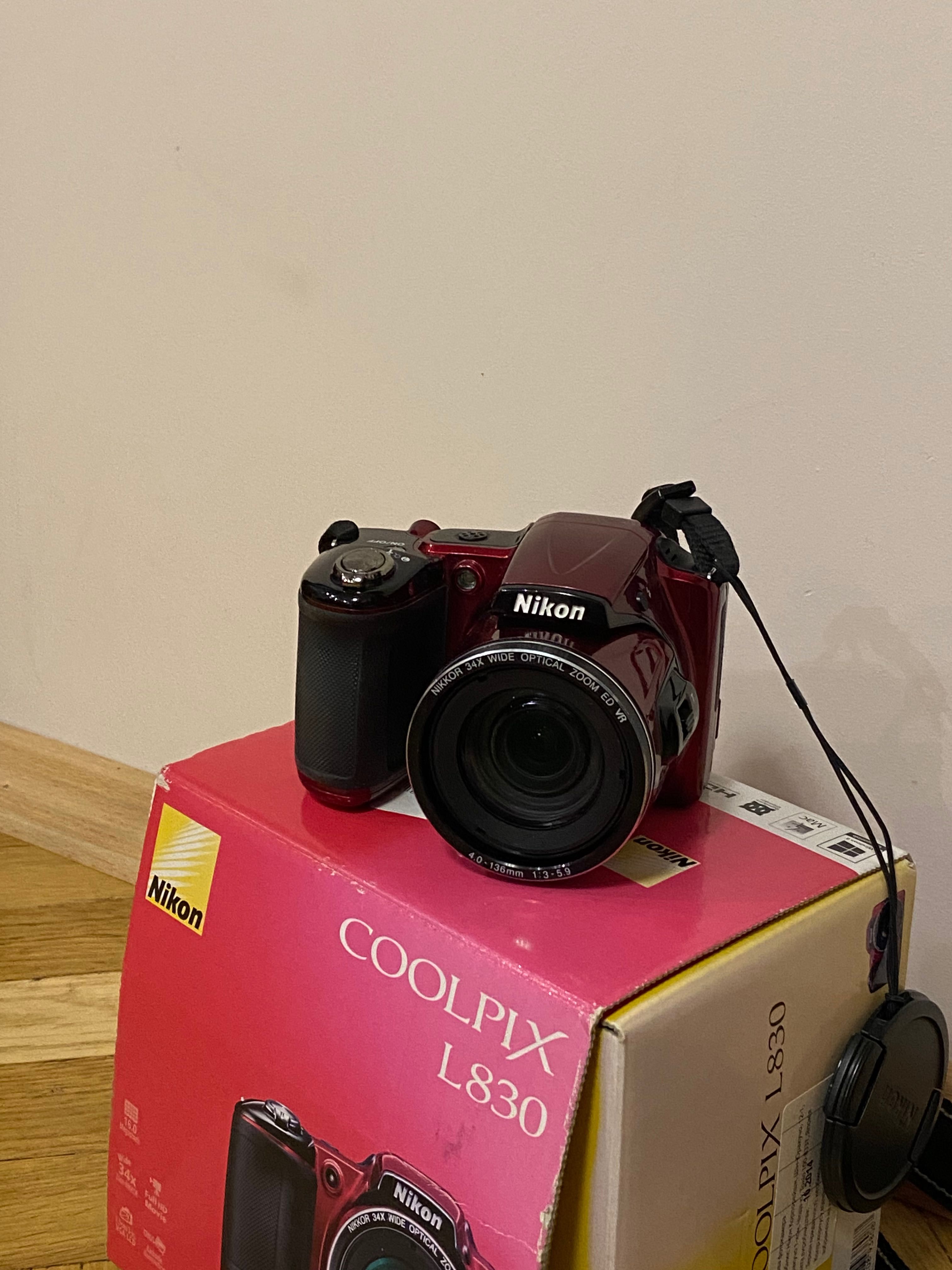 Фотоапарат Nikon COOLPIX L830 + сумка