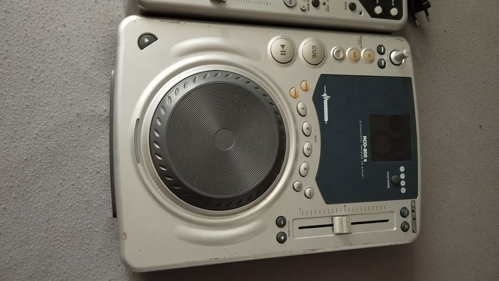 3 sztuki CD player Reloop Img Stage Line DJ mikser