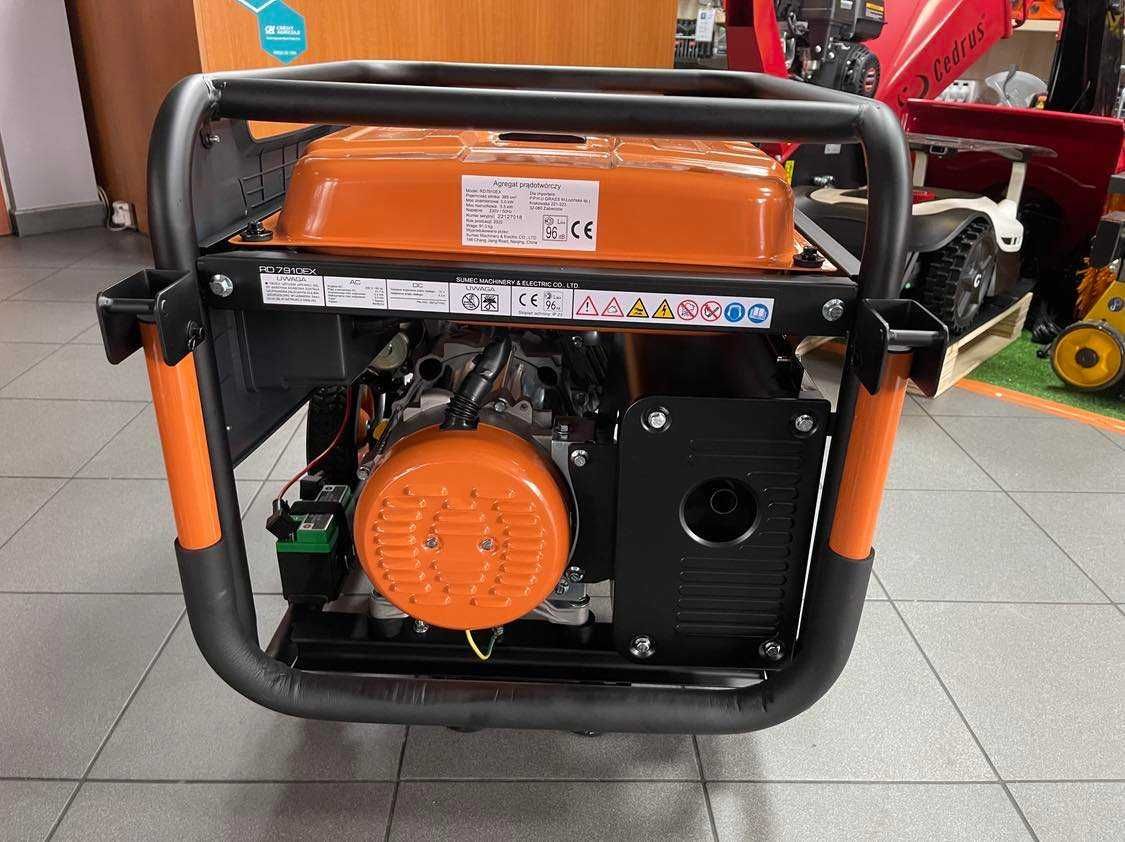 Agregat prądotwórczy, generator GRASS FIRMAN RD7910EX wysyłka GRATIS