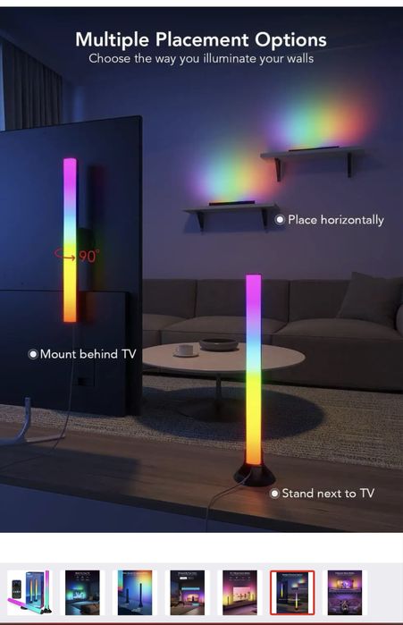 світлові панелі Govee RGBIC TV Light Bar