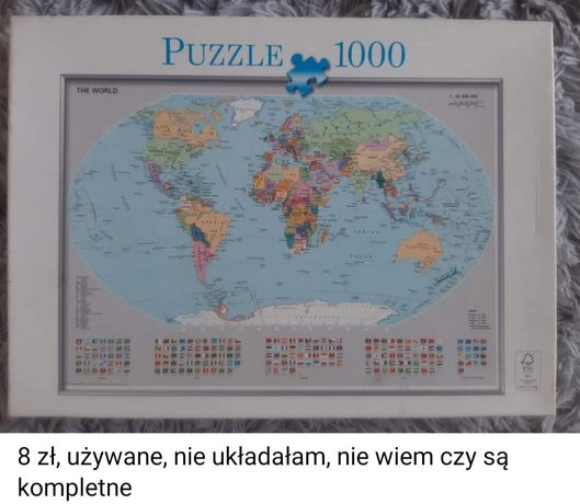 Puzzle Innovakids 1000 mapa