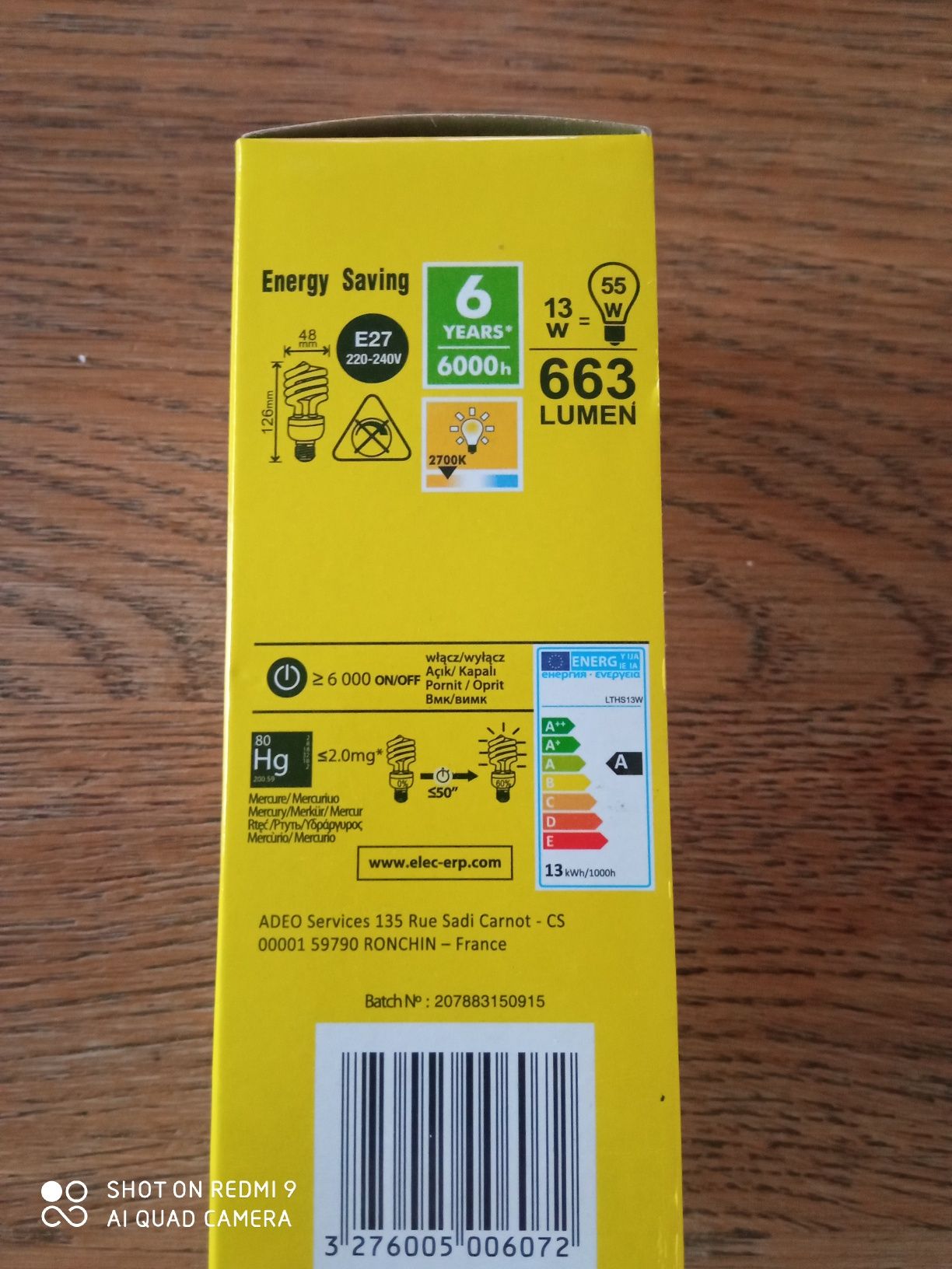 Żarówki energooszczędne E14 i E27
