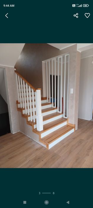 Schody parapety balustrady z montażem lub do samodzielnego montażu