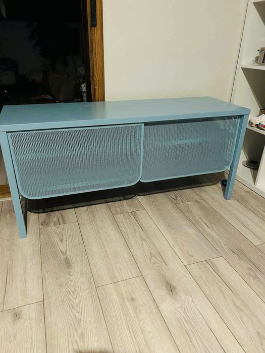 Szafka rtv pod tv IKEA kolor miętowy metalowa