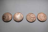 Cztery monety 10 zł z  1967 x 2, 1971, 1972. Skłodowska, Świerczewski