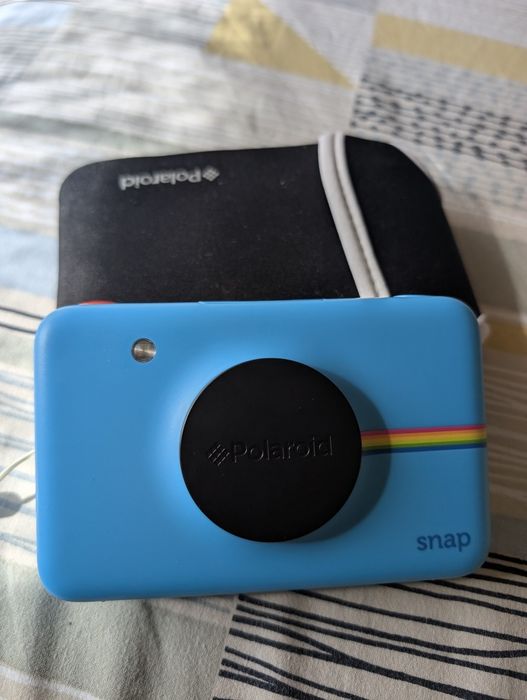 Polaroid snap com bolsa