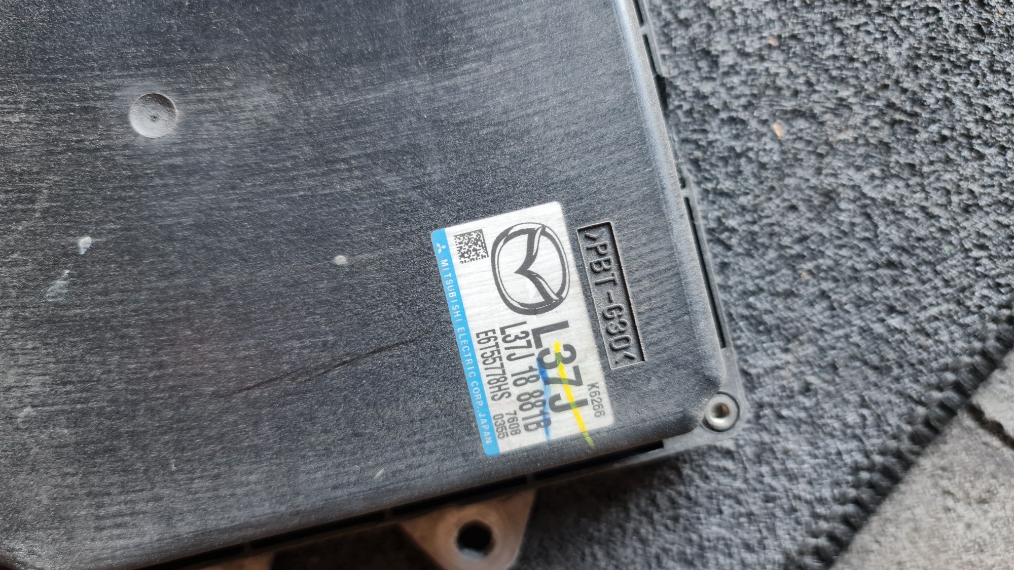 Komputer silnika ECU Mazda CX7 2.3 TURBO L37J
