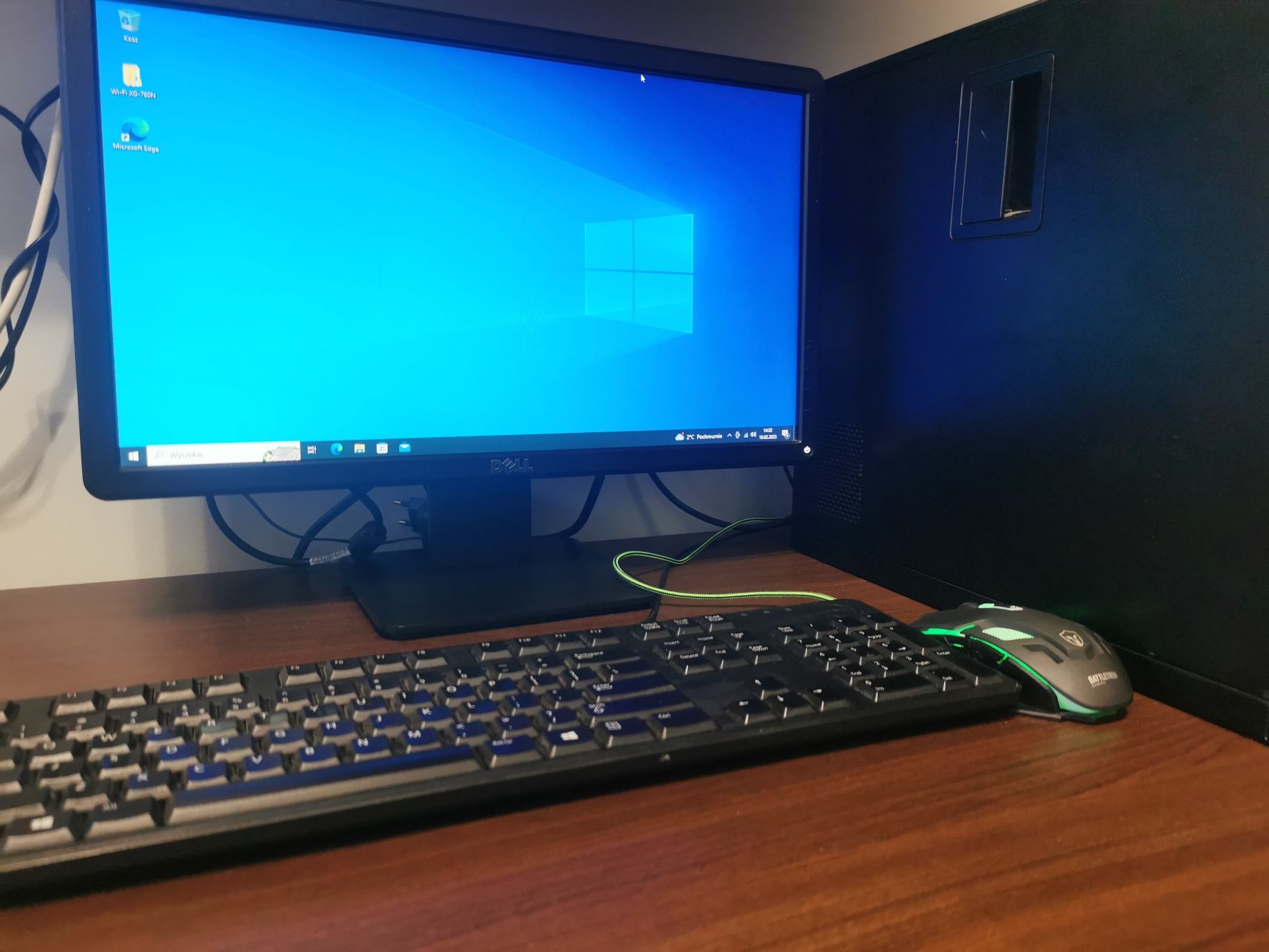 Komputer Dell optiplex 7010 i5 SSD 10GB Win10 Monitor