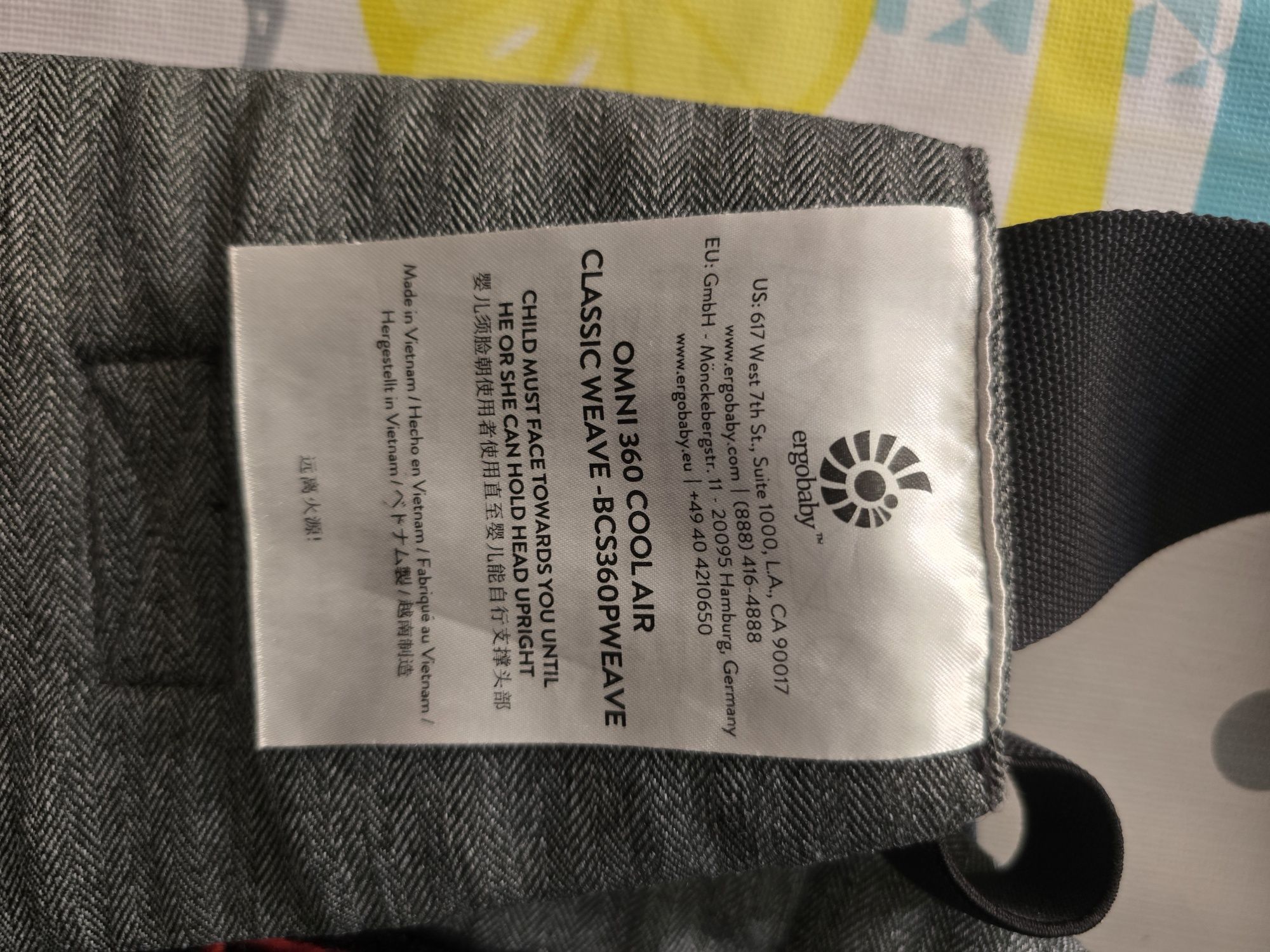 Ergobaby Omni 360 Mochila Portabebé