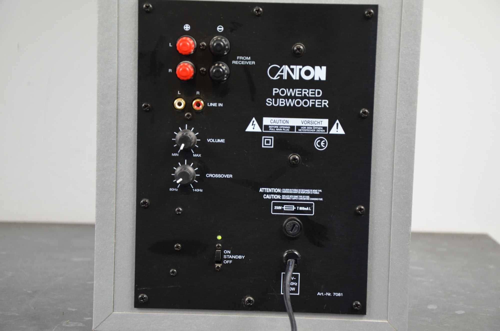 CANTON CD 1 SC Dynamiczny Subwoofer aktywny