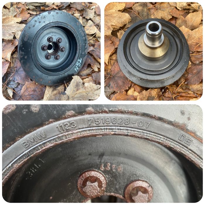 Шкив Коленвалу BMW E60 Е61 E90 E91 Шків Колінчастого Валу БМВ N52B25