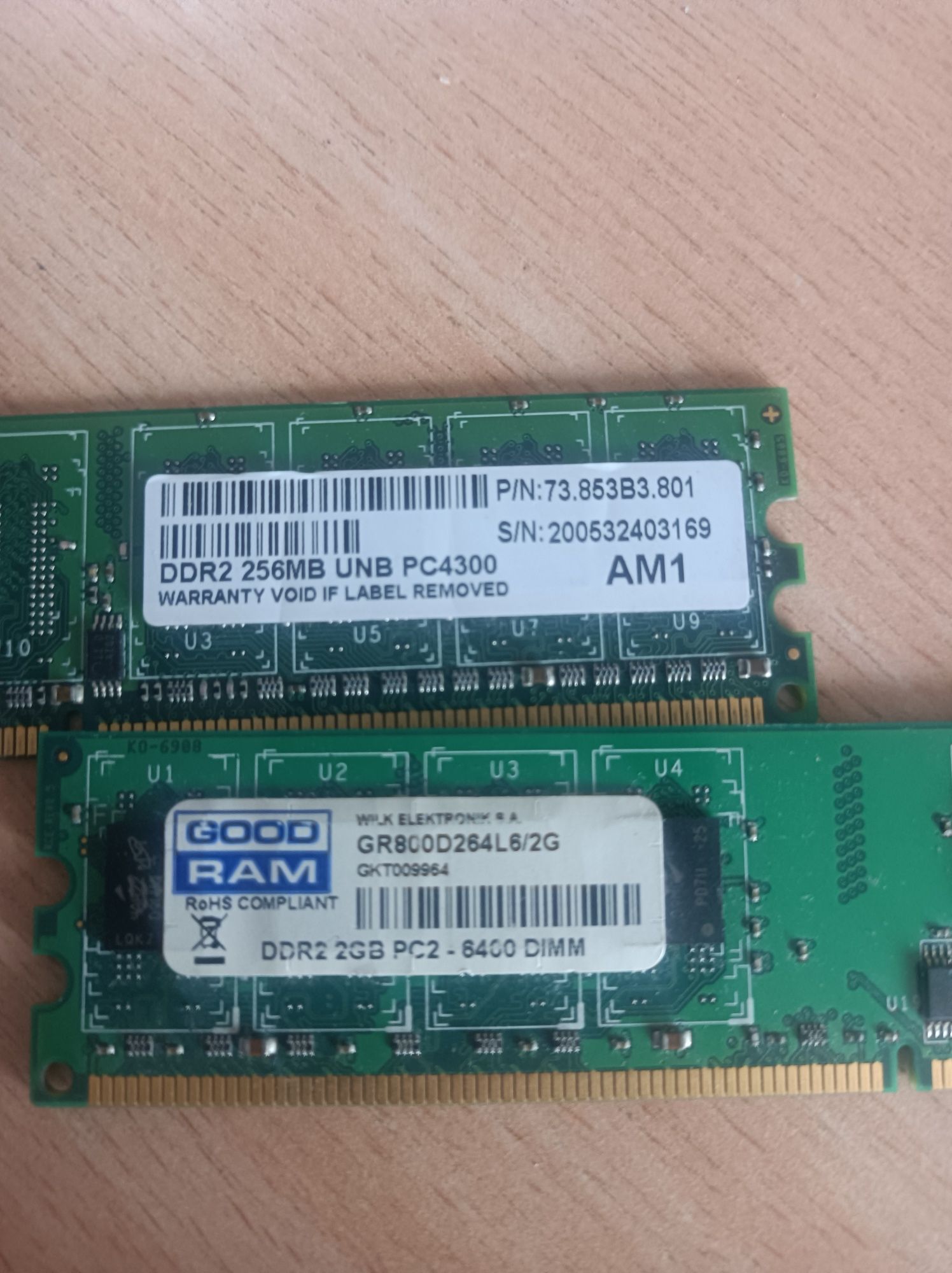 pamięci ram ddr2