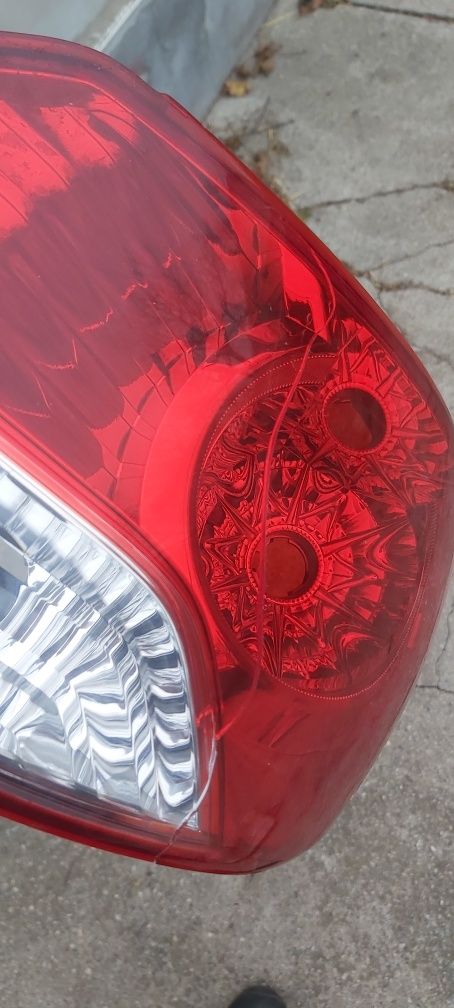 Задні фонарі Hyundai akcent Solaris