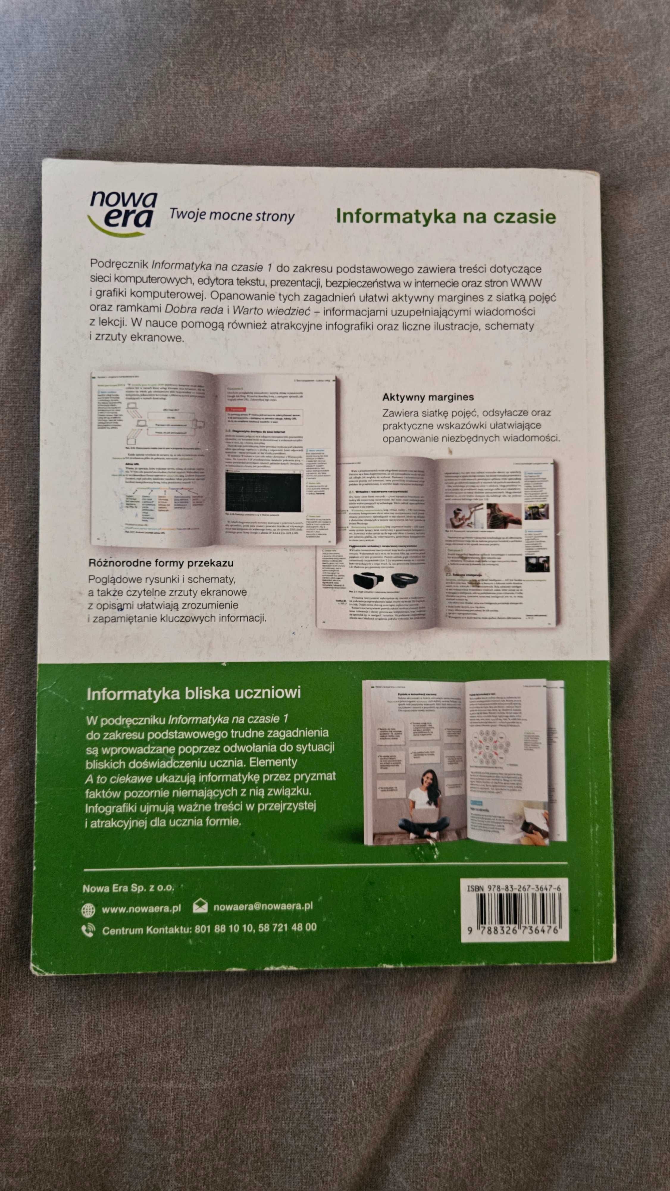 Informatyka na czasie 1 Zakres podstawowy