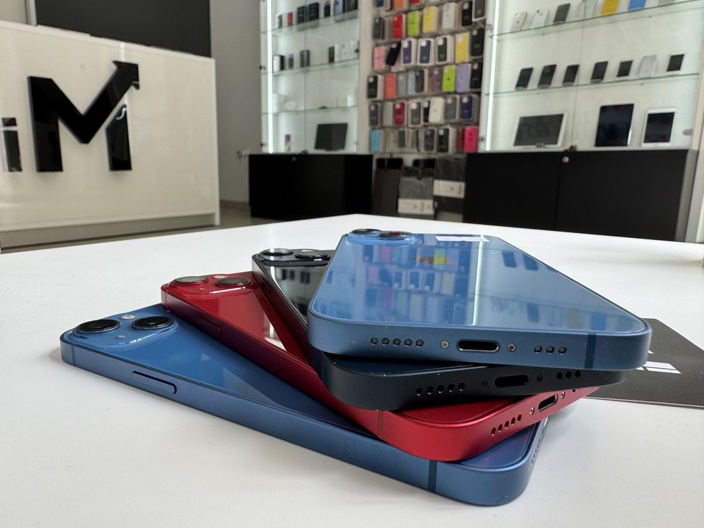 iPhone 13 128gb 256gb Red, Black, Blue Без блокувань та ремонтів