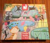 Puzzle Janod sensoryczne zoo