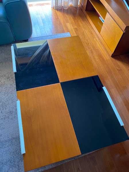 mesa sala estar com arrumaçao, moderna e com charme