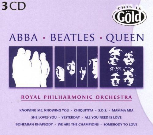 The Royal Philharmonic Orchestra ‎3 CD´S – ABBA, Beatles, Queen