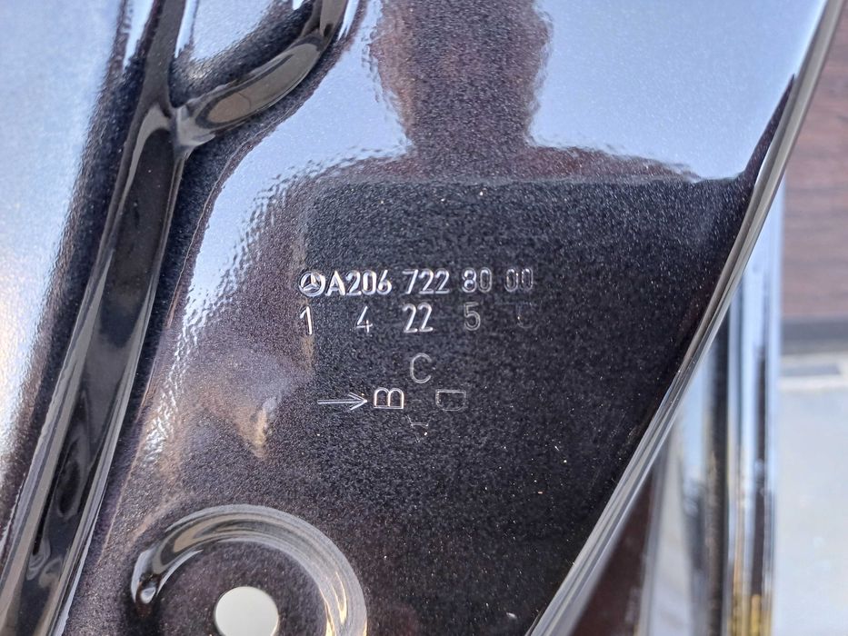 drzwi prawe przednie mercedes c klasa w 206