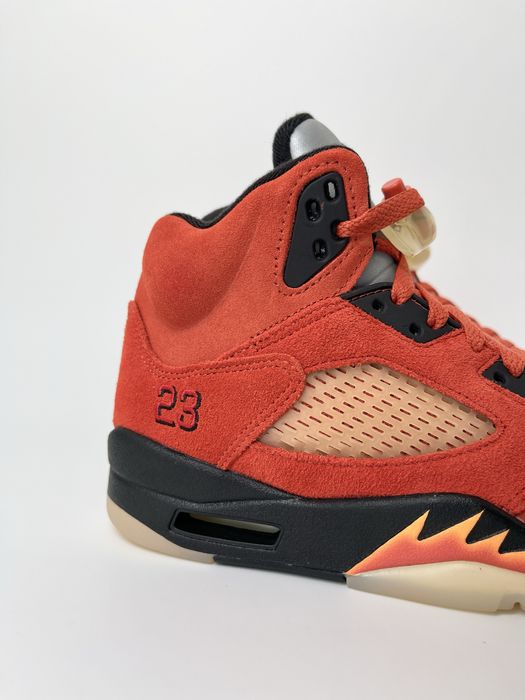 Оригинал Nike Air Jordan 5 Retro Dunk On Mars (DD9336 800) замшевие