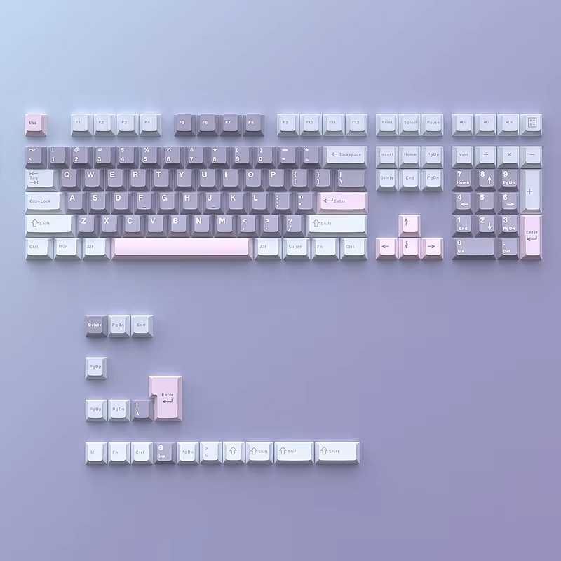 PBT Cherry Keycaps Double Shot 126 GMK (clone) кейкапы