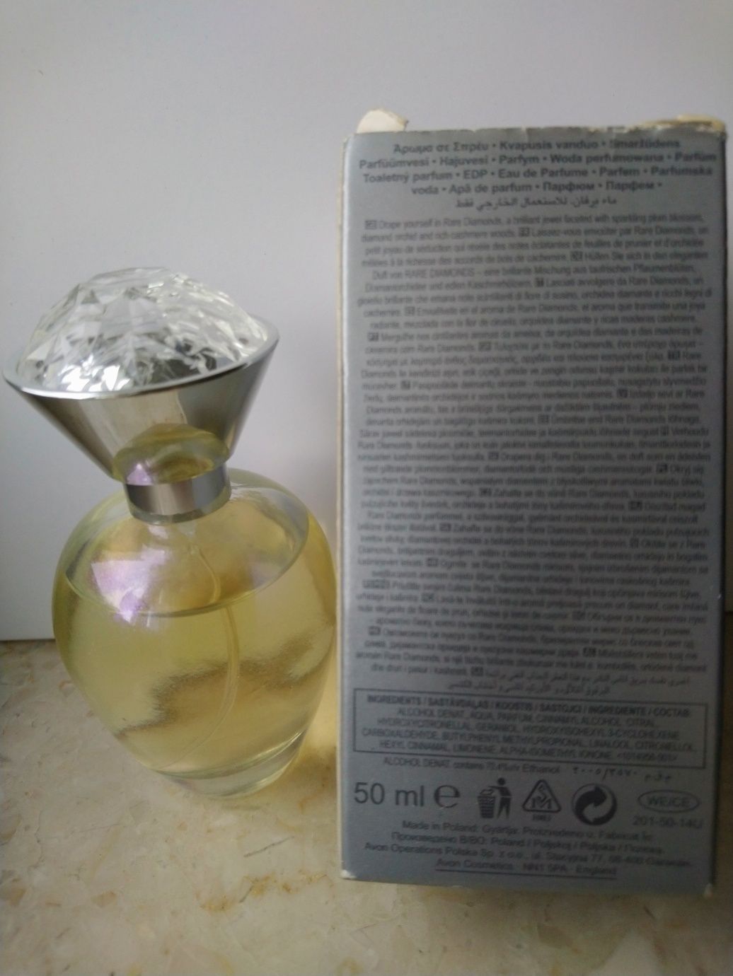 AVON Rare Diamonds, woda perfumowana Unikat