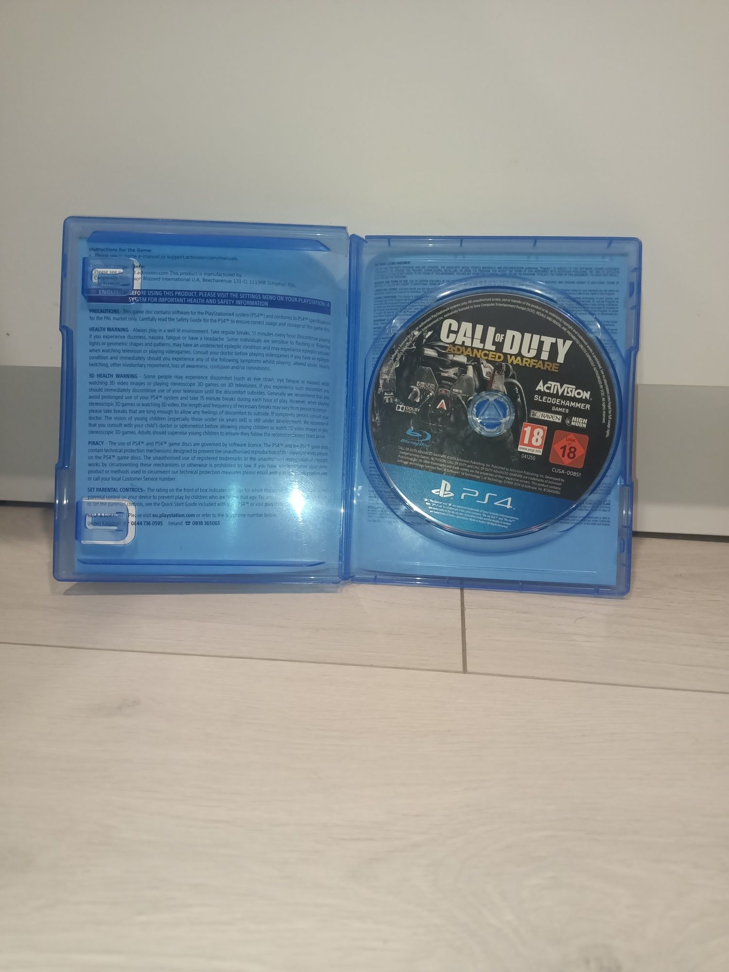 Gra Call of Duty andvanced warfare na PlayStation 4