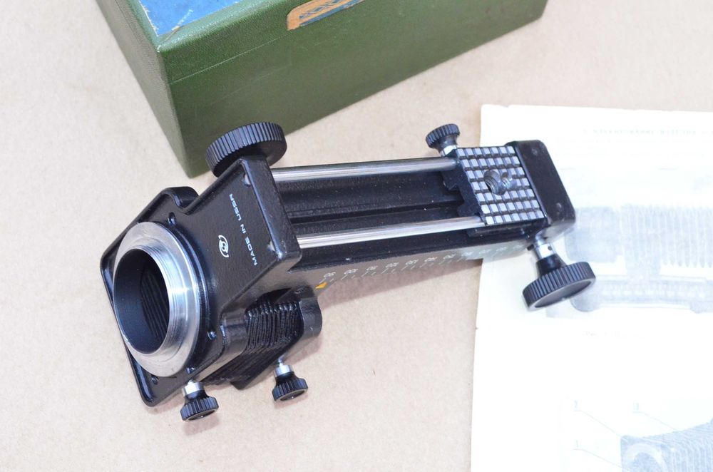 Приставка ПЗФ макромех для макро СССР резьба М42 геликоид