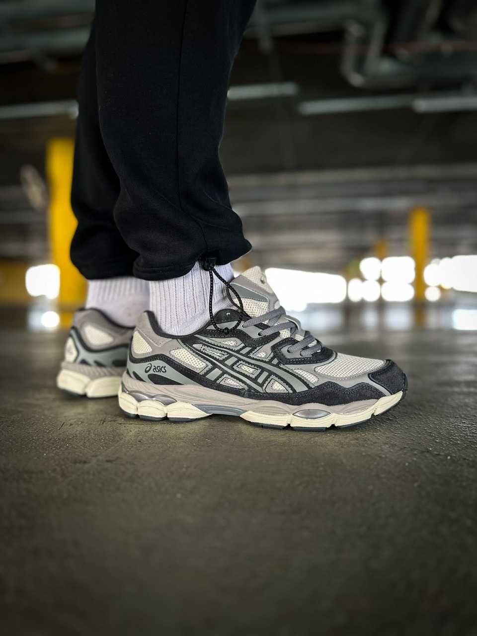Кроссовки Мужские Asics Gel-NYC 1090 GreyBlack/Кросівки Чоловічі Асікс