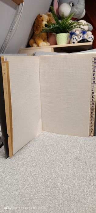 Skorowidz książka A4 PRL