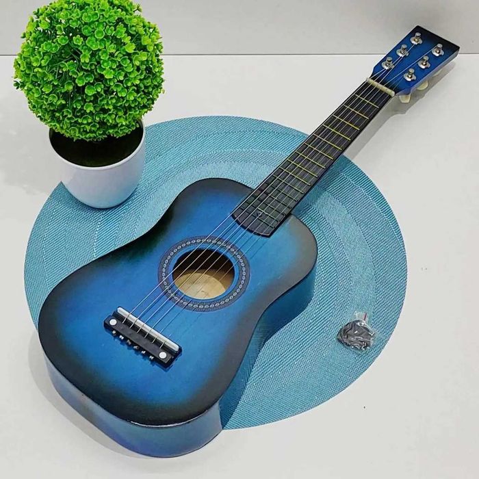 Гітара дерев'яна дитяча 6 струн 52см три види (M 1370) Розд/Дроп