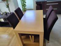 Komplet - stół wraz z 4 krzesłami
