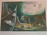 Serigrafia Cruzeiro Seixas Surrealismo