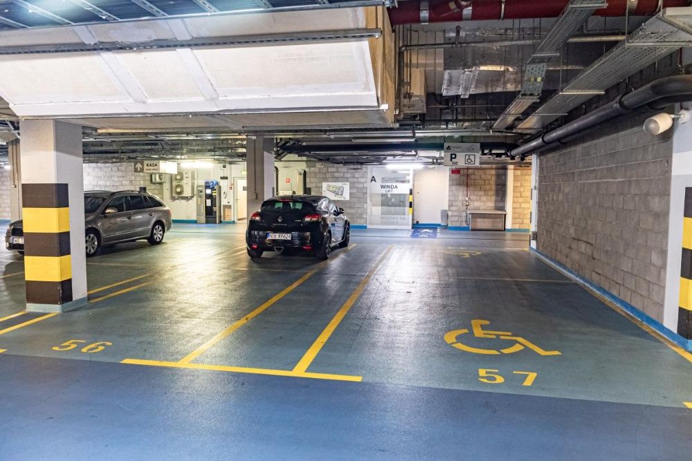 Miejsce parkingowe garaż Mokotów Służewiec Motocykl EV Chargers