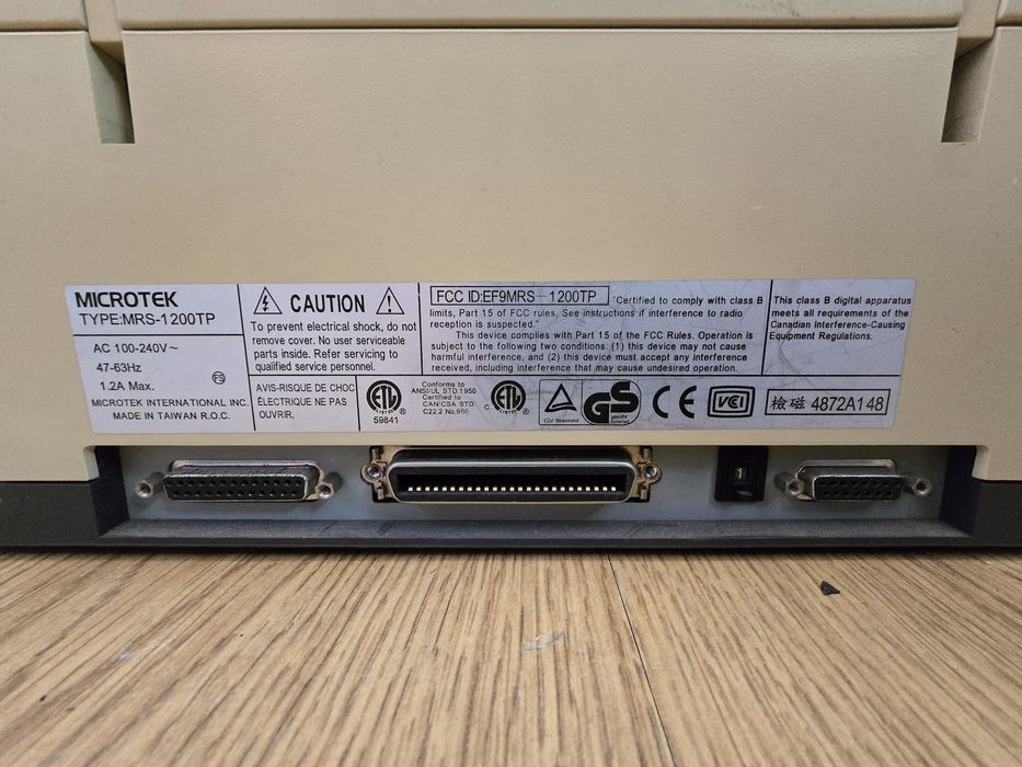 Scanner ligação SCSI